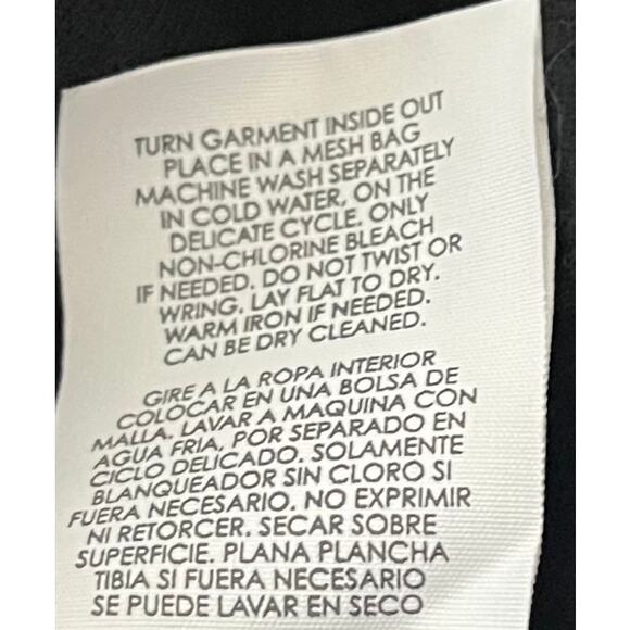 CABI LONG SLV FRONT ZIP COTTON/POLY FLEECE JACKET, WOMENS, L, BLACK/WHITE STRIPE - Picture 12 of 12